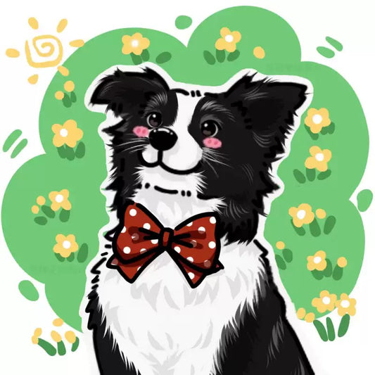【カスタマイズ】ペット手描きオリジナル版デザイン